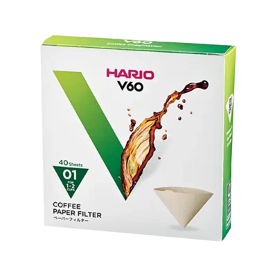 HARIO papierové filtre 01 (nebielené)